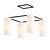 Italian Luxury Suspension Chandelier 3D model small image 1