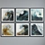 Modern Wave Picture Frame Set 3D model small image 2