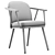 Elegant AKKA Chair: Stylish, Comfortable 3D model small image 4
