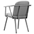 Elegant AKKA Chair: Stylish, Comfortable 3D model small image 6