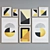 Modern Geometric Picture Frame Set 3D model small image 5