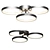 Stylish LED Ceiling Light 3D model small image 2