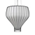 Modern Elegant Fabbian Saya Chandelier 3D model small image 2