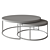 Bronx Oak Coffee Nest Table 3D model small image 3