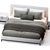 Modern Scandinavian Design: Andersen Bed 3D model small image 3