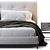 Modern Scandinavian Design: Andersen Bed 3D model small image 4