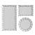 Sculpted Reflection: Decorative Mirror 3D model small image 4