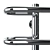 Sahara P4 500x596: Stylish Towel Warmer 3D model small image 4