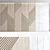 Decorative Panel Set - Elegant Wall Decor 3D model small image 2