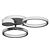 Modern LED Ceiling Light - JMZM 3D model small image 3