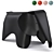 Vitra Eames Elephant Chair: Iconic Design for Kids 3D model small image 1