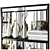 Elegant Room Divider: RIET 3D model small image 5