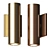Caliber Outdoor LED Wall Sconce 3D model small image 1
