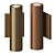 Caliber Outdoor LED Wall Sconce 3D model small image 2