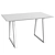 Modern White Glossy Dining Table 3D model small image 3