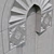 Intricate Islamic Arch Carving 3D model small image 2