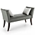 Elegant GOYA Sofa 3D model small image 2