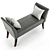 Elegant GOYA Sofa 3D model small image 3