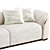 Luxury Pierre Sofa - Italian Glamour 3D model small image 2