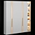 Spacious 3m Tall Wardrobe 3D model small image 3