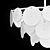 Elegant Smoked Glass Disc Chandelier 3D model small image 9