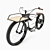 Classic Cruiser E-bike: Vintage Custom 3D model small image 1