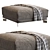 Modern Ottoman Design | Driade Bedda Terry Dwan 3D model small image 2