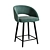 Mirella Upholstered Bar Chair 3D model small image 5