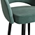 Mirella Upholstered Bar Chair 3D model small image 8