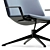 Italian MDF ITALIA Neil Armchair 3D model small image 2