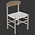 Fredericia J39 Mogensen Chair: Stylish and Functional 3D model small image 6