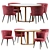 Elegant Eichholtz Grenada Dining Table 3D model small image 3