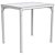 RÅVAROR Oak Dining Table 60x78 cm 3D model small image 2