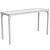Modern Oak Console Table - Råvaror 130x45cm 3D model small image 2