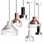 Sleek Trace Pendant Lamp 3D model small image 1