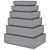 GAEAforms Pyramid Chest: Stylish Storage Solution 3D model small image 4