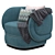 Dyor Smania Modern Armchair | 3ds Max & FBX Files 3D model small image 3