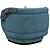 Dyor Smania Modern Armchair | 3ds Max & FBX Files 3D model small image 4