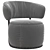 Picolo Softline Chair - Stylish and Comfortable 3D model small image 5