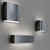 Minimalist Wall Light by POCKET 3D model small image 2