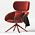 Peach Delight: Mobboli's Modern Armchair 3D model small image 2