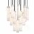 Elegant Marble Suspension Lamps 3D model small image 2