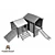 Balkwood Interactive Playset 3D model small image 3