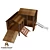Balkwood Interactive Playset 3D model small image 5