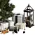 Festive Christmas Decor Set 3D model small image 3
