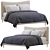 Elegant Myla Bed by West Elm - Timeless and Chic 3D model small image 1