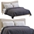 Elegant Myla Bed by West Elm - Timeless and Chic 3D model small image 3
