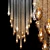 Celestial Cascade Crystal Chandelier 3D model small image 1