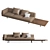 Elevate Your Space with Minotti Brasilia Sofas 3D model small image 2
