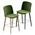 Mixu Barstool: Contemporary Elegance for Any Space 3D model small image 3